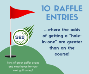 Green Simple Modern Golf Tournament Ticket (Facebook Post (Landscape)) (2)