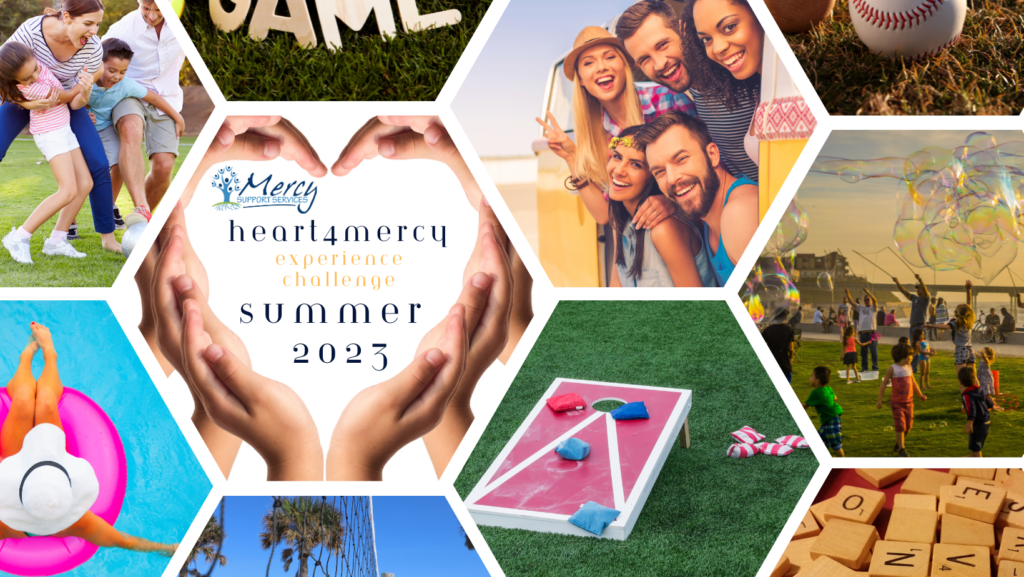 Heart4Mercy Summer Challenge Web Banner